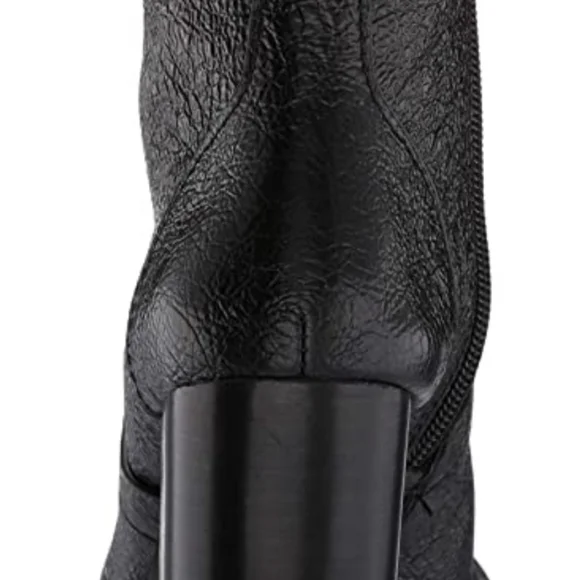 Vince Camuto Ermania Leather Platform Lace-up Bootie -7.5 - Picture 6 of 13